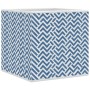 Foldable storage boxes 4 units non-woven fabric blue 32x32x32cm by , Storage baskets - Ref: Foro24-4018983, Price: 25,87 €, D...