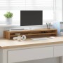 Tischständer aus Eichenholz für Bildschirm, 100x24x13 cm. von , Monitor- und TV-Ständer - Ref: Foro24-855825, Preis: 51,45 €,...