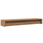 Table support screen wood engineering oak 100x24x13 cm by , Monitor and TV stands - Ref: Foro24-855825, Price: 51,45 €, Disco...