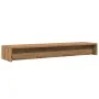 Table support screen wood engineering oak 100x24x13 cm by , Monitor and TV stands - Ref: Foro24-855825, Price: 50,19 €, Disco...