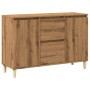 Engineered wood oak artisan sideboard 102x35x70 cm by , Sideboards - Ref: Foro24-856485, Price: 113,04 €, Discount: %