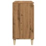 Engineered wood oak artisan sideboard 102x35x70 cm by , Sideboards - Ref: Foro24-856485, Price: 113,04 €, Discount: %
