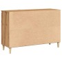 Engineered wood oak artisan sideboard 102x35x70 cm by , Sideboards - Ref: Foro24-856485, Price: 113,04 €, Discount: %