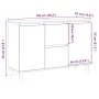 Ingenieurholz-Sideboard Eiche Handwerker 102x35x70 cm von , Sideboards - Ref: Foro24-856485, Preis: 109,37 €, Rabatt: %