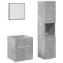 Badezimmermöbel-Set, 2-teilig, aus grauem Beton-Sperrholz. von , Badezimmermöbel - Ref: Foro24-3324867, Preis: 95,42 €, Rabat...