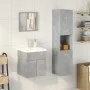 Badezimmermöbel-Set, 2-teilig, aus grauem Beton-Sperrholz. von , Badezimmermöbel - Ref: Foro24-3324867, Preis: 95,42 €, Rabat...