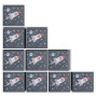 Foldable storage boxes 10 units non-woven gray 32x32x32 cm by , Storage baskets - Ref: Foro24-4018988, Price: 43,35 €, Discou...
