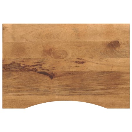 Schreibtischplatte mit gewölbter, grober Mangoholzoberfläche 90x60x2,5cm. von , Tischplatten - Ref: Foro24-370215, Preis: 62,...