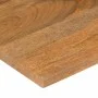 Desktop board with curved rough mango wood 90x60x2.5cm by , Table tops - Ref: Foro24-370215, Price: 62,09 €, Discount: %