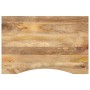 Schreibtischplatte mit gewölbter, grober Mangoholzoberfläche 90x50x2,5cm. von , Tischplatten - Ref: Foro24-370193, Preis: 56,...