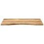 Schreibtischplatte mit gewölbter, grober Mangoholzoberfläche 90x50x2,5cm. von , Tischplatten - Ref: Foro24-370193, Preis: 56,...