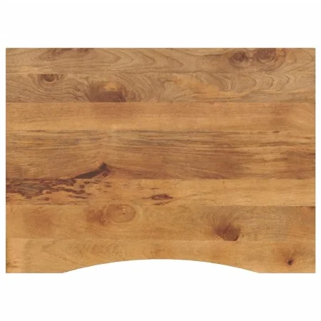 Desktop board with curved rough mango wood 100x80x2.5 cm by , Table tops - Ref: Foro24-370220, Price: 93,21 €, Discount: %