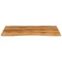 Desktop board with curved rough mango wood 100x80x2.5 cm by , Table tops - Ref: Foro24-370220, Price: 93,21 €, Discount: %