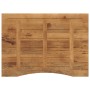 Desktop board with curved rough mango wood 100x80x2.5 cm by , Table tops - Ref: Foro24-370220, Price: 94,66 €, Discount: %