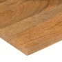 Desktop board with curved rough mango wood 100x80x2.5 cm by , Table tops - Ref: Foro24-370220, Price: 93,21 €, Discount: %