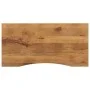 Desktop board with curved rough mango wood 110x60x2.5 cm by , Table tops - Ref: Foro24-370217, Price: 84,31 €, Discount: %