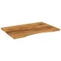 Desktop board with curved rough mango wood 90x50x2.5cm by , Table tops - Ref: Foro24-370208, Price: 54,61 €, Discount: %