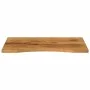 Desktop board with curved rough mango wood 90x50x2.5cm by , Table tops - Ref: Foro24-370208, Price: 54,61 €, Discount: %
