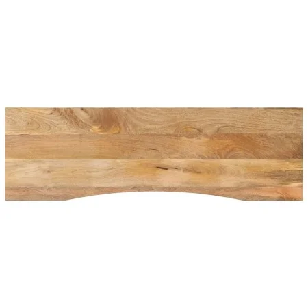 Desktop board with curved rough mango wood 160x50x2.5 cm by , Table tops - Ref: Foro24-370198, Price: 109,30 €, Discount: %