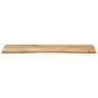 Schreibtischplatte mit gewölbter, grober Mangoholzoberfläche, 160x50x2,5 cm. von , Tischplatten - Ref: Foro24-370198, Preis: ...