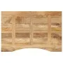 Desktop board with curved rough mango wood 100x60x2.5 cm by , Table tops - Ref: Foro24-370201, Price: 66,22 €, Discount: %