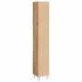 Badezimmerschrank aus Eichen-Sperrholzhandwerk 30x30x190 cm von , Badezimmermöbel - Ref: Foro24-857200, Preis: 100,22 €, Raba...