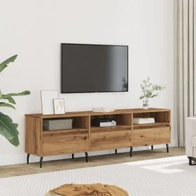 Mueble de TV madera de ingeniería roble artisan 150x30x44,5 cm de , Muebles TV - Ref: Foro24-857192, Precio: 132,24 €, Descue...