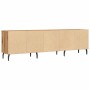 TV-Möbel aus Eichen-Ingenieurholz, handgefertigt, 150x30x44,5 cm. von , TV-Möbel - Ref: Foro24-857192, Preis: 135,04 €, Rabat...