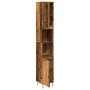 Verwitterter Badezimmerschrank aus Ingenieurholz, 30x30x190 cm. von , Badezimmermöbel - Ref: Foro24-857199, Preis: 87,08 €, R...