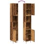 Verwitterter Badezimmerschrank aus Ingenieurholz, 30x30x190 cm. von , Badezimmermöbel - Ref: Foro24-857199, Preis: 87,08 €, R...
