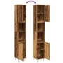 Verwitterter Badezimmerschrank aus Ingenieurholz, 30x30x190 cm. von , Badezimmermöbel - Ref: Foro24-857199, Preis: 86,01 €, R...