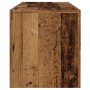 TV stand with LED lights, aged engineered wood, 120x36.5x40 cm by , TV Furniture - Ref: Foro24-856301, Price: 92,89 €, Discou...