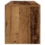 TV stand with LED lights, aged engineered wood, 120x36.5x40 cm by , TV Furniture - Ref: Foro24-856301, Price: 93,27 €, Discou...