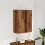 Armario de pared madera de ingeniería envejecida 69,5x34x90 cm de , Aparadores - Ref: Foro24-857462, Precio: 82,06 €, Descuen...