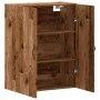 Armario de pared madera de ingeniería envejecida 69,5x34x90 cm de , Aparadores - Ref: Foro24-857462, Precio: 82,06 €, Descuen...