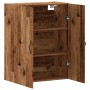 Armario de pared madera de ingeniería envejecida 69,5x34x90 cm de , Aparadores - Ref: Foro24-857462, Precio: 83,34 €, Descuen...