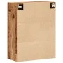 Armario de pared madera de ingeniería envejecida 69,5x34x90 cm de , Aparadores - Ref: Foro24-857462, Precio: 82,06 €, Descuen...