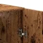 Armario de pared madera de ingeniería envejecida 69,5x34x90 cm de , Aparadores - Ref: Foro24-857462, Precio: 82,06 €, Descuen...