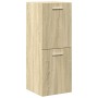 3-piece bathroom furniture set made of Sonoma oak plywood. by , Bathroom furniture - Ref: Foro24-3324997, Price: 107,85 €, Di...