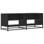 TV-Möbel aus Ingenieurholz und schwarzem Metall, 120,5x40x46 cm. von , TV-Möbel - Ref: Foro24-848889, Preis: 80,97 €, Rabatt: %