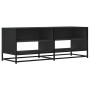 TV-Möbel aus Ingenieurholz und schwarzem Metall, 120,5x40x46 cm. von , TV-Möbel - Ref: Foro24-848889, Preis: 81,97 €, Rabatt: %