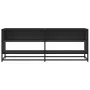 TV-Möbel aus Ingenieurholz und schwarzem Metall, 120,5x40x46 cm. von , TV-Möbel - Ref: Foro24-848889, Preis: 80,97 €, Rabatt: %