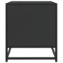 TV-Möbel aus Ingenieurholz und schwarzem Metall, 120,5x40x46 cm. von , TV-Möbel - Ref: Foro24-848889, Preis: 80,97 €, Rabatt: %