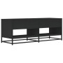 TV-Möbel aus Ingenieurholz und schwarzem Metall, 120,5x40x46 cm. von , TV-Möbel - Ref: Foro24-848889, Preis: 81,97 €, Rabatt: %