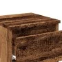 Aged engineered wood bedside table 30x30x40 cm by , Nightstands - Ref: Foro24-855846, Price: 30,54 €, Discount: %