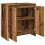 Aged engineered wood sideboard 70x41x75 cm by , Sideboards - Ref: Foro24-856776, Price: 85,01 €, Discount: %