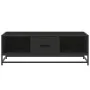 Engineered wood and black metal coffee table 100x57x35 cm by , Coffee table - Ref: Foro24-848759, Price: 78,53 €, Discount: %