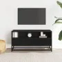 TV-Möbel aus Ingenieurholz und schwarzem Metall, 80x34,5x40 cm. von , TV-Möbel - Ref: Foro24-848809, Preis: 68,44 €, Rabatt: %