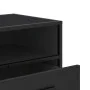 TV-Möbel aus Ingenieurholz und schwarzem Metall, 80x34,5x40 cm. von , TV-Möbel - Ref: Foro24-848809, Preis: 68,44 €, Rabatt: %