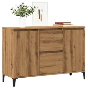 Ingenieurholz-Sideboard Eiche Handwerker 102x35x70 cm von , Sideboards - Ref: Foro24-856487, Preis: 112,25 €, Rabatt: %